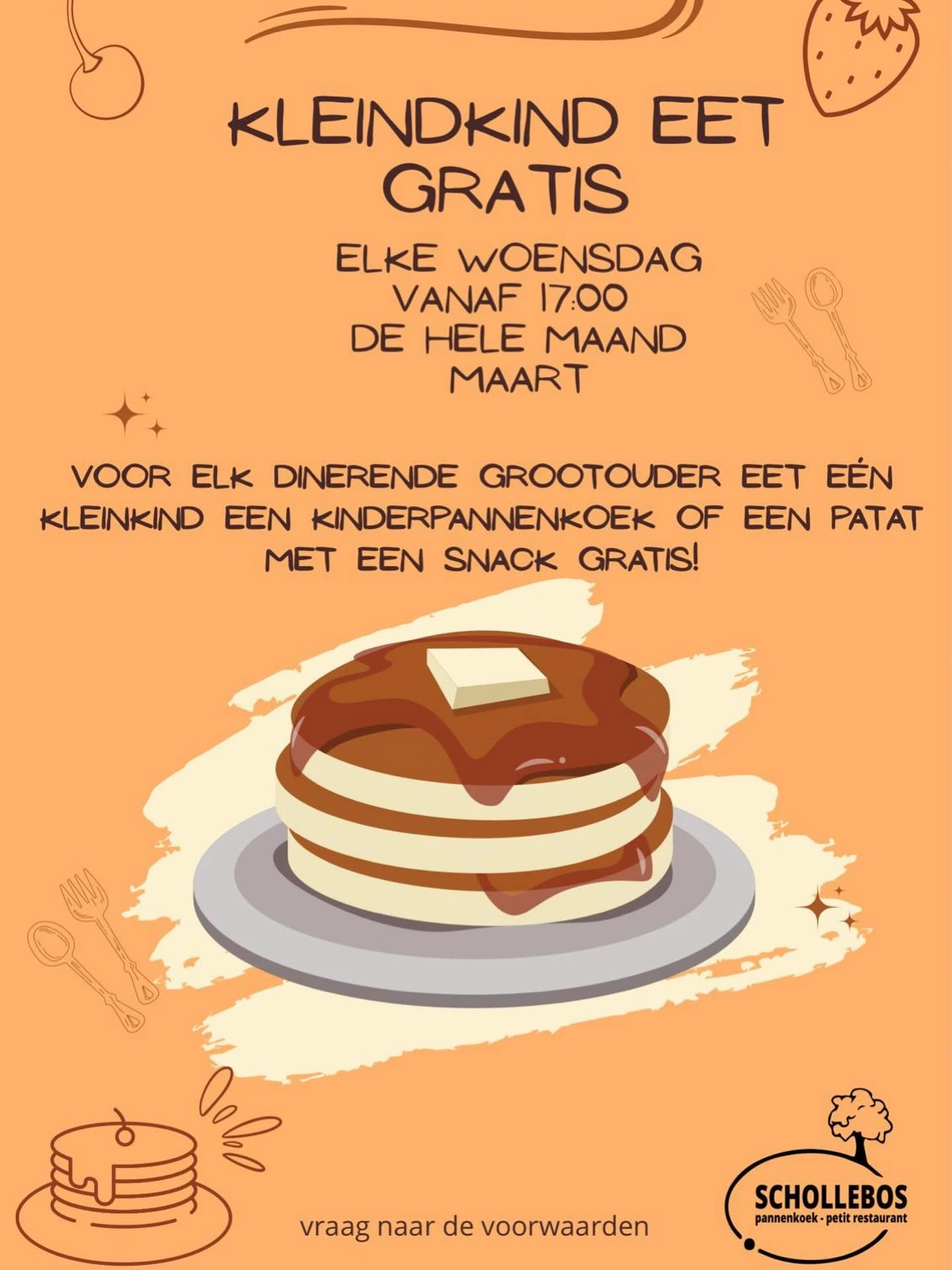 Kleinkind eet gratis actie